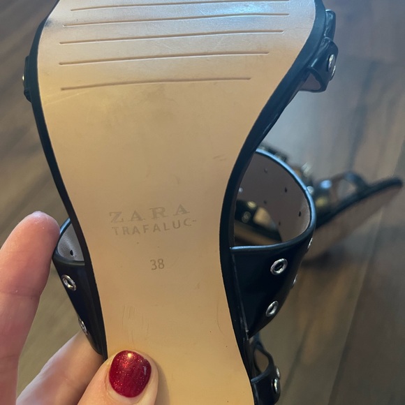Zara studded stiletto size 38 - Picture 6 of 7